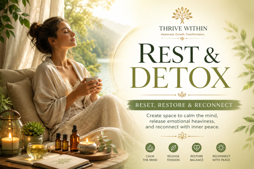 Rest and detox - Thrive Within Wellness Hub